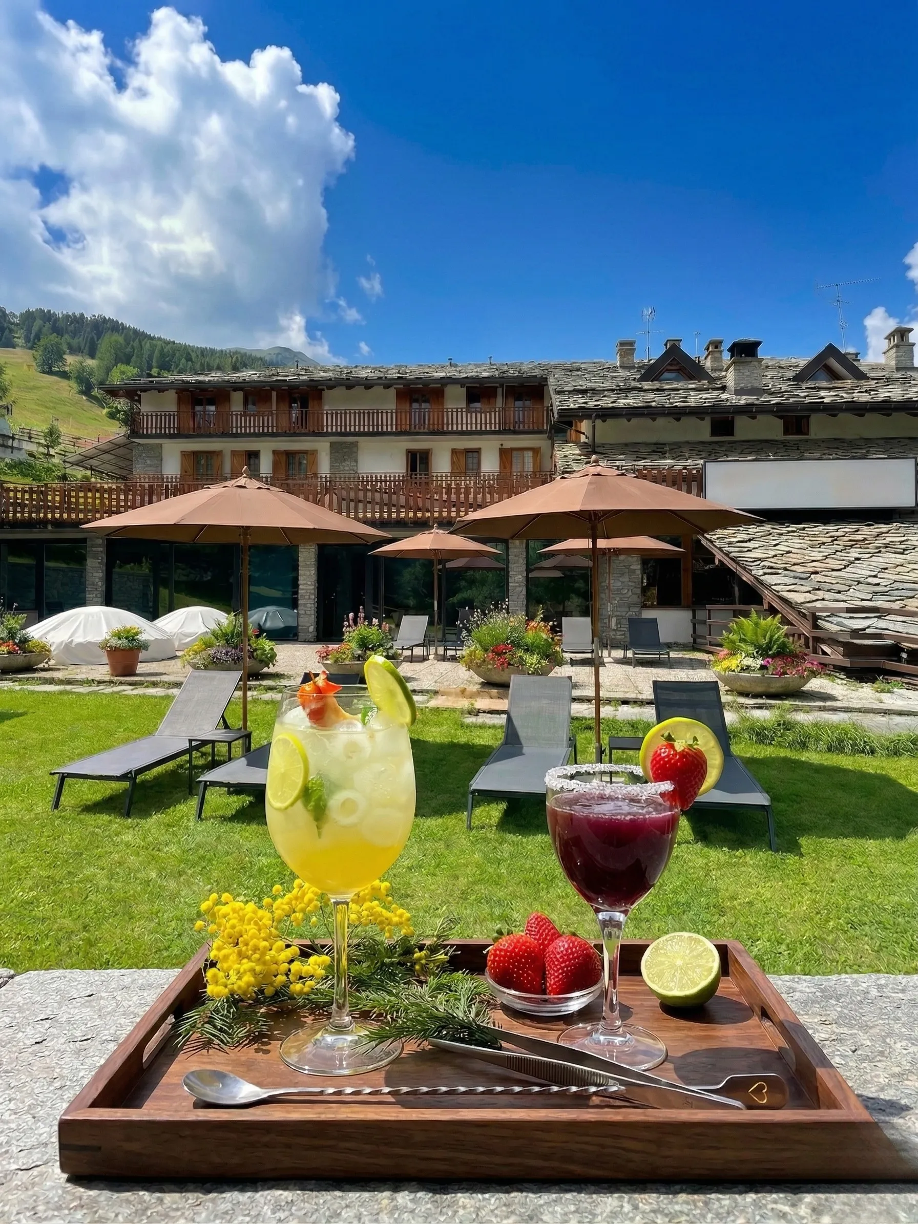 Aperitivo all'aperto