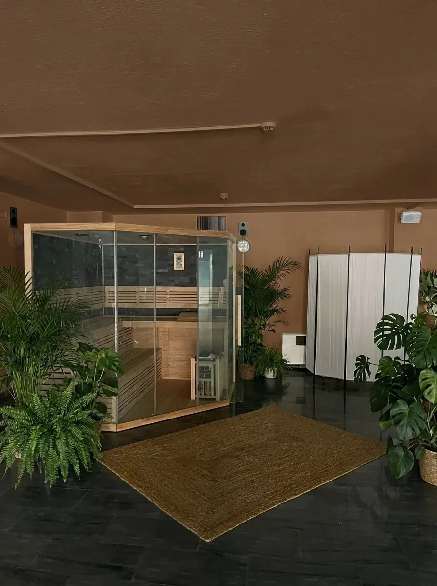 Sauna at Chalet du Soleil